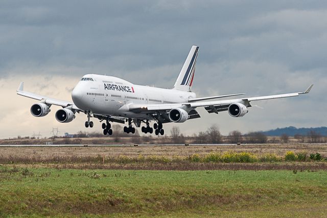 Boeing 747-200 (F-GITJ) - aujourdhui 11 janvier 2016, dernier vol commercial pour les 7-4-7 Air France br /br /Today January 11, 2016, the last commercial flight for the 7-4-7 Air France  