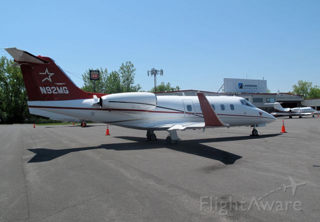 Learjet 55 (N92MG) - No location as per request of the aircraft owner.