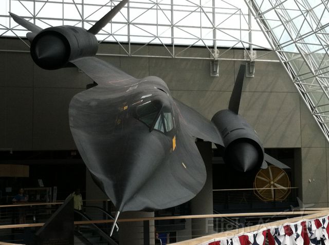 Lockheed Blackbird (N17964) - Main hall at SAC/SASM museum
