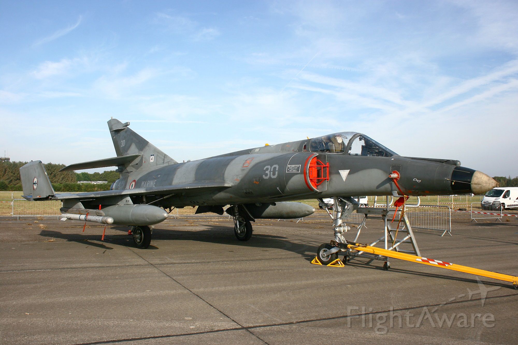 FNY30 — - French Naval Aviation Dassault Super Etendard M (SEM), Lann Bihoué Air Base (LFRH-LRT) 
