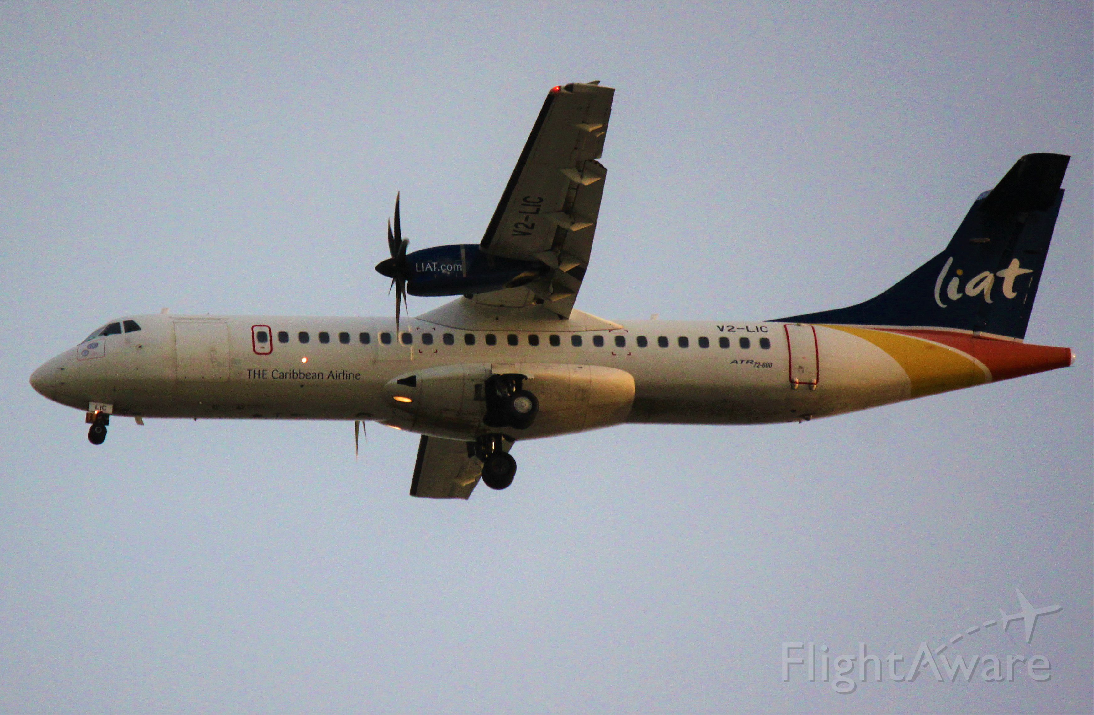 Aerospatiale ATR-72-600 (V2-LIC)
