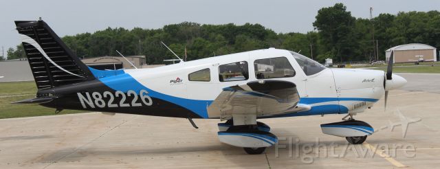 Piper Cherokee (N82226) - Photographed Sat., June 4, at Port Clinton Municipal Airport, Ohio.
