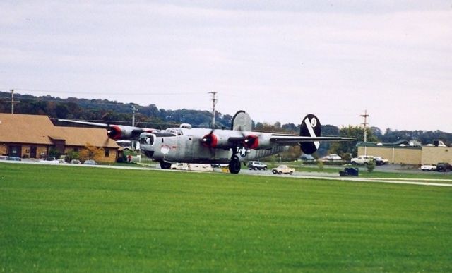 Consolidated B-24 Liberator — - Saw these aircraft as thy were preparing to leave Westminster, Md after a weekend airshow. Date was in the mid to late 70s