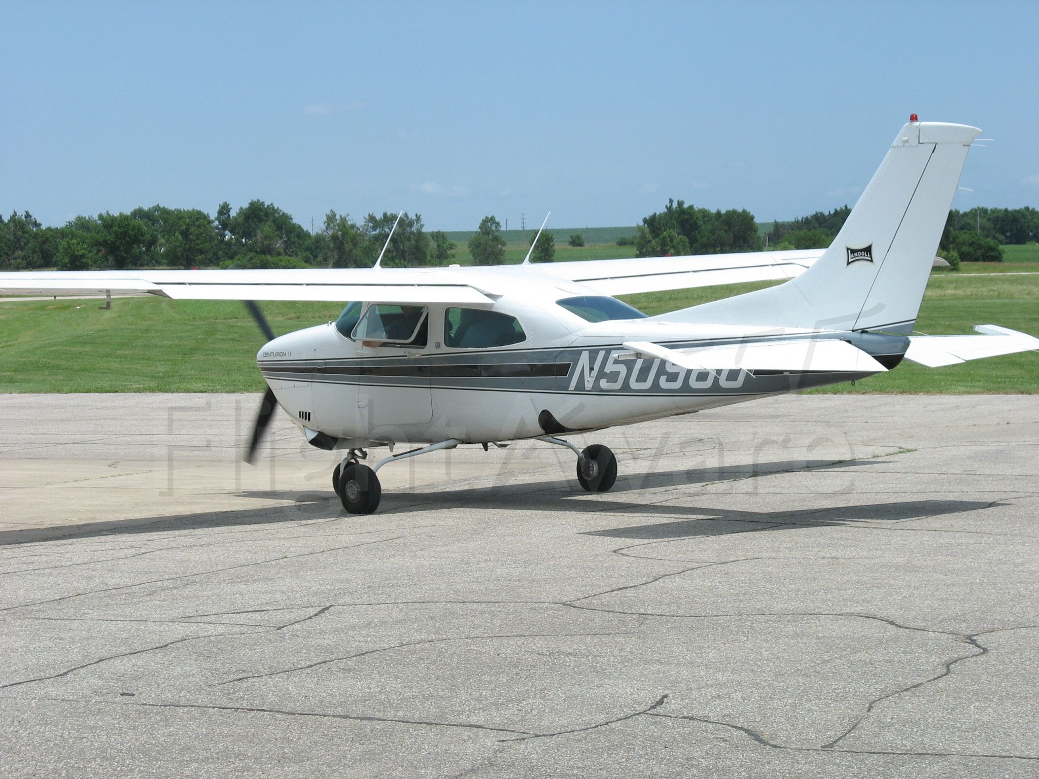 Cessna Centurion (N5098U) - At the MYZ fly-in