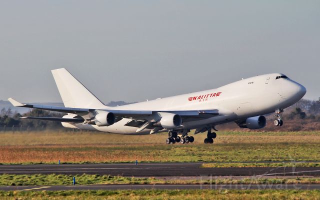 Boeing 747-400 (N701CK) - kalitta air b747-4f n701ck dep shannon for atlanta 7/1/18.