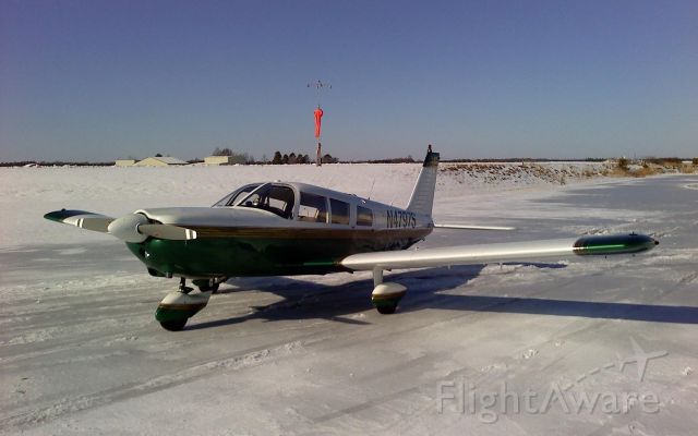 Piper Saratoga (N4797S) - In the snow at Salisbury