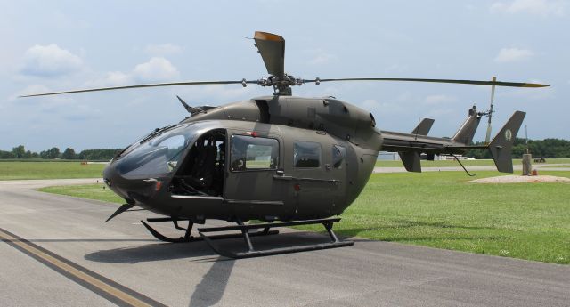ARMY72089 — - A U.S. Army Eurocopter UH-72A Lakota on the ramp at NW Alabama Regional Airport, Muscle Shoals, AL - June 28, 2018.