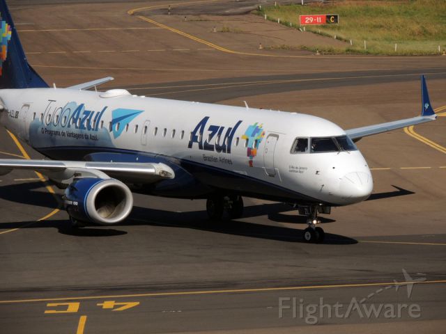 Embraer ERJ-190 (PR-AZL) - Embraer ERJ-190-100IGW 190AR (CN 19000147) Azul - Linhas Aereas Brasileiras - Salgado Filho (POA / SBPA), Brazil