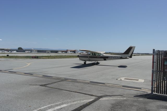 Cessna 152 (N94560) - Preparing to take off from San Carlos Airport in San Carlos, California.