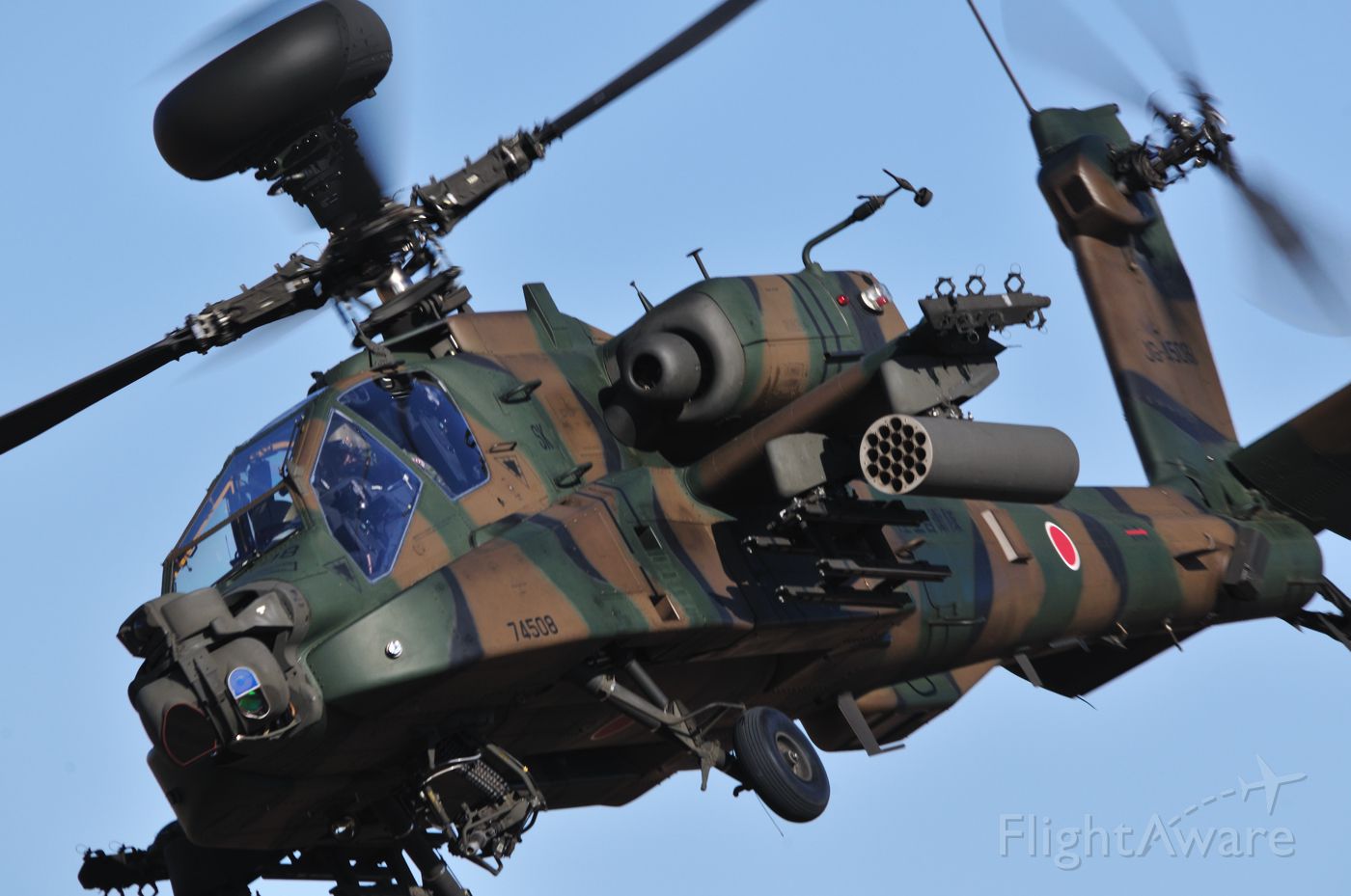 — — - JGSDF AH-64D.