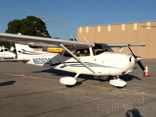 Cessna Skyhawk (N60603) - IFR training flight from KSGJ to KVNC.