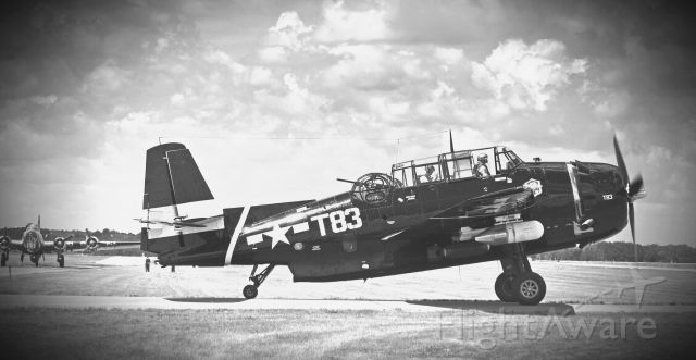Grumman G-40 Avenger (SAI81865) - Start of a mission off of Guam in late 1944, A TBM Avenger readys for flight? Or heading to the runway to take off fot the 2016 Air Expo in Eden Prairie, Minnesota? We will never know.......