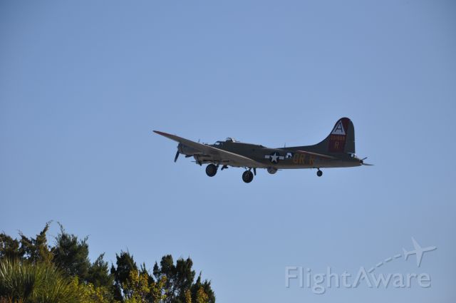 Boeing B-17 Flying Fortress — - First flight after annual maintenance.