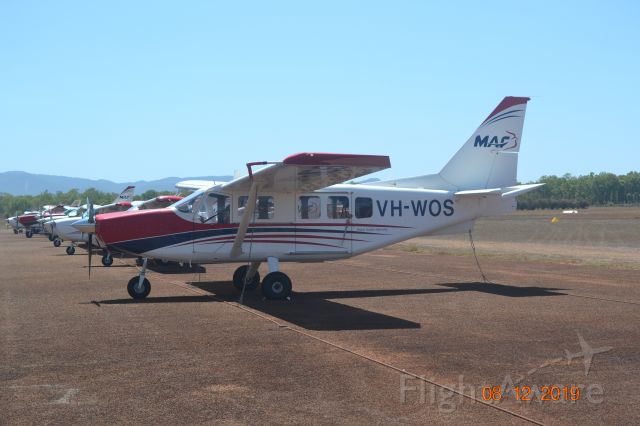 GIPPSLAND GA-8 Airvan (VH-WOS) - Waiting for next assignment at MAF Headquarters.