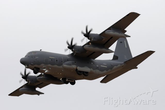 Lockheed C-130 Hercules (17-5903) - A USAF MC-130J Commando II seen over the high plains of New Mexico on 12 Nov 2020.