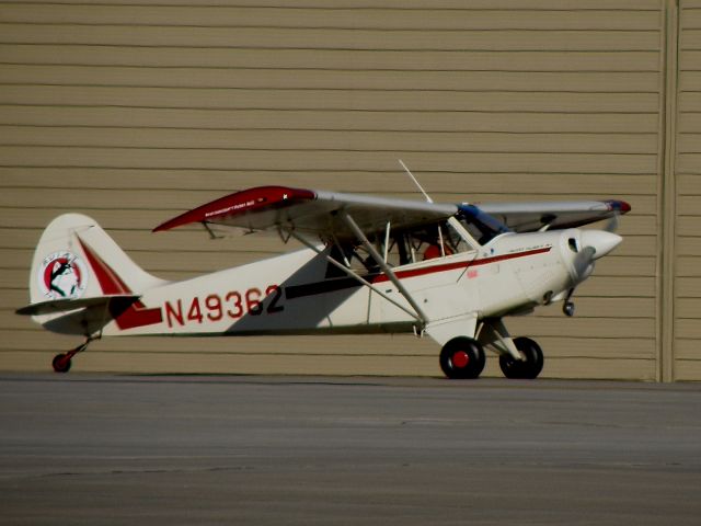 CHRISTEN Husky (N49362) - A Husky taxis to the active at Blue Grass Airport (KLEX)...