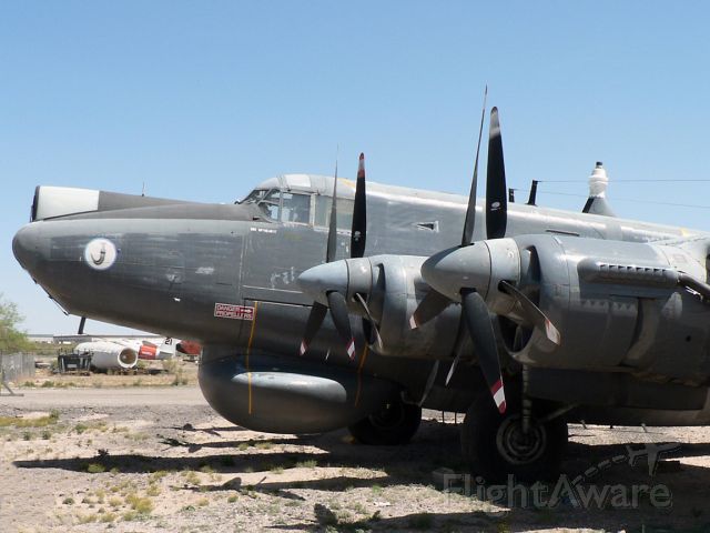 Avro 696 Shackleton (N790WL) - Recently arrived at the Pima Air & Space Museum