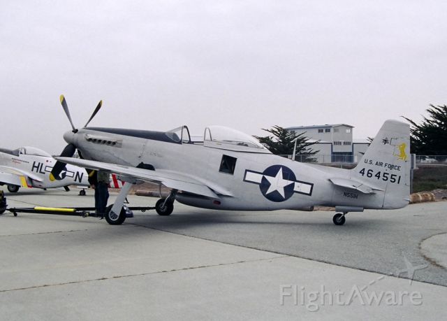 North American P-51 Mustang (N551H) - KOAR - Marina CA airport - 44-64551  airframes.org says this is  44-64314