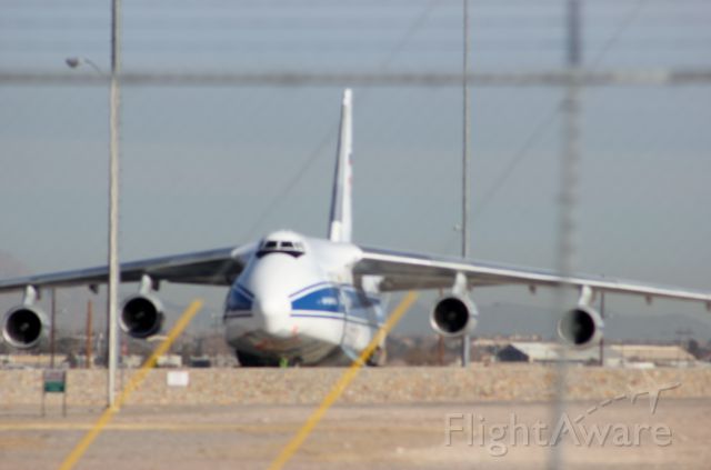 Antonov An-124 Ruslan (RA-82078) - Christmas In El Paso DEC 26th 2012