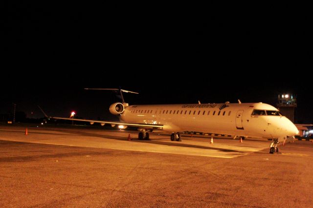 Canadair Regional Jet CRJ-100 (PK-GRH) - CRJ-1000 PK-GRH operated by Garuda Indonesia. Remaining Over Night at Polonia Medan Airport