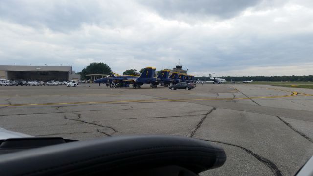 — — - More Blue Angels at Martin State Airport over Labor Day