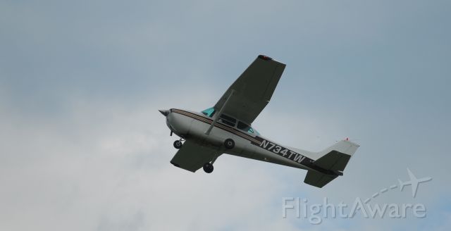 Cessna Skyhawk (N734TW) - As seen after takeoff in 2011.