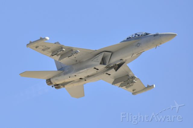 N500 — - USN E/A-18G Growler demonstration flight at Nellis AFB during Aviation Nation 2019.