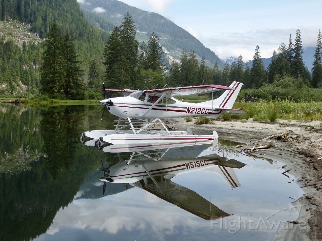 Cessna Skylane (N212CC) - Fishing on Stafford Lake B.C.