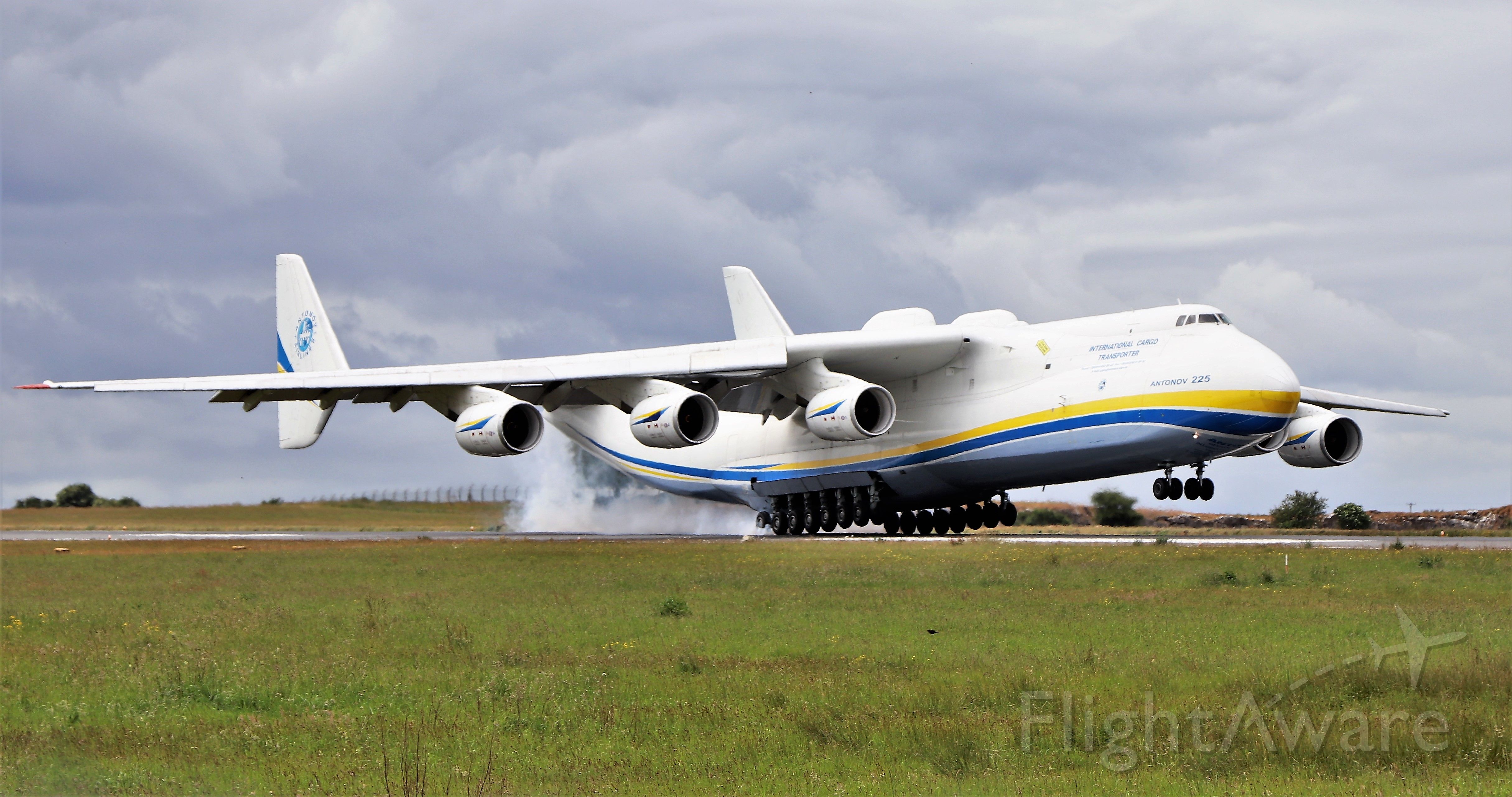 Antonov An-225 Mriya (UR-82060) - an-225 ur-82060 arriving in shannon from china with ppe 10/6/20.