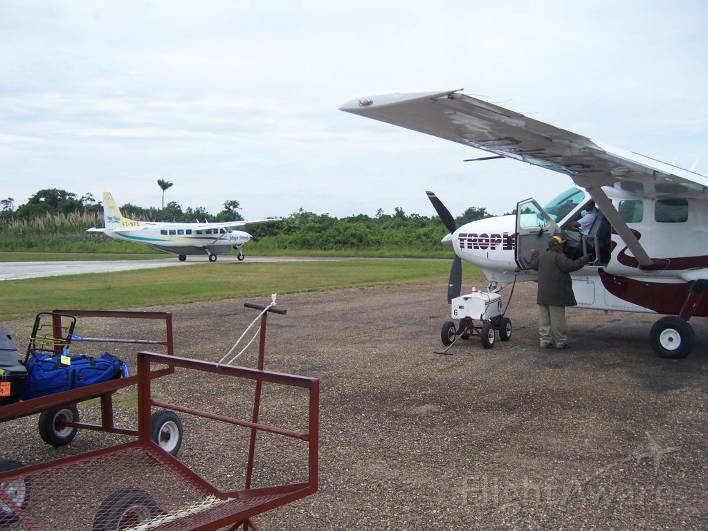 Cessna Caravan — - Dangriga Airport, Belize (IATA: DGA)