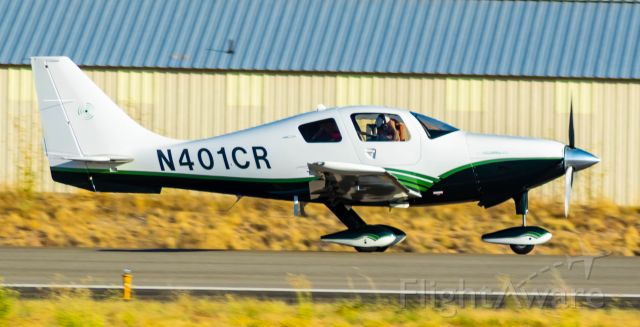 Cessna 400 (N401CR) - Runway 21L Landing Rollout