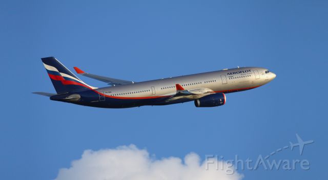 Airbus A330-200 (VQ-BBE) - Aeroflot Airbus A330-200 Departing from Sheremetyevo International Airport