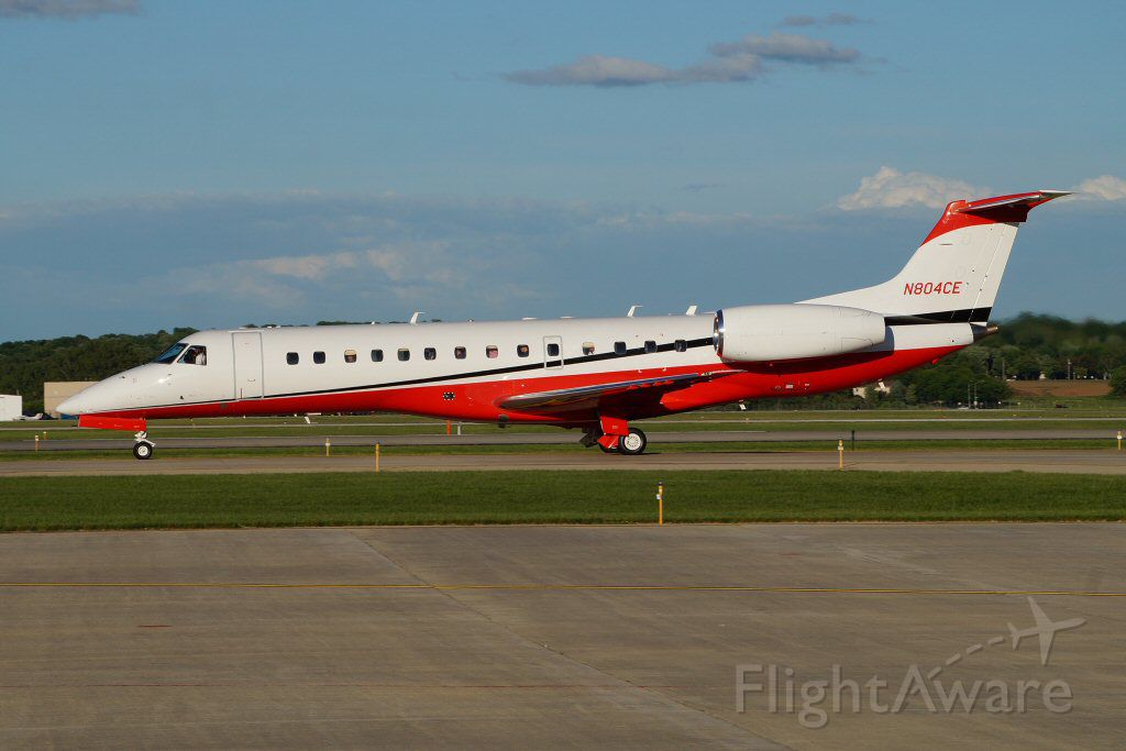 Embraer ERJ-135 (N804CE) - Built in 2000. Originally delivered to American Eagle Airlines as N727AE.
