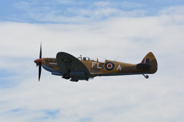 SUPERMARINE Spitfire (ZK-WDQ) - Supermarine Spitfire MkIXe with two seat conversion at NZ Warbirds open day 23 Nov 2014.