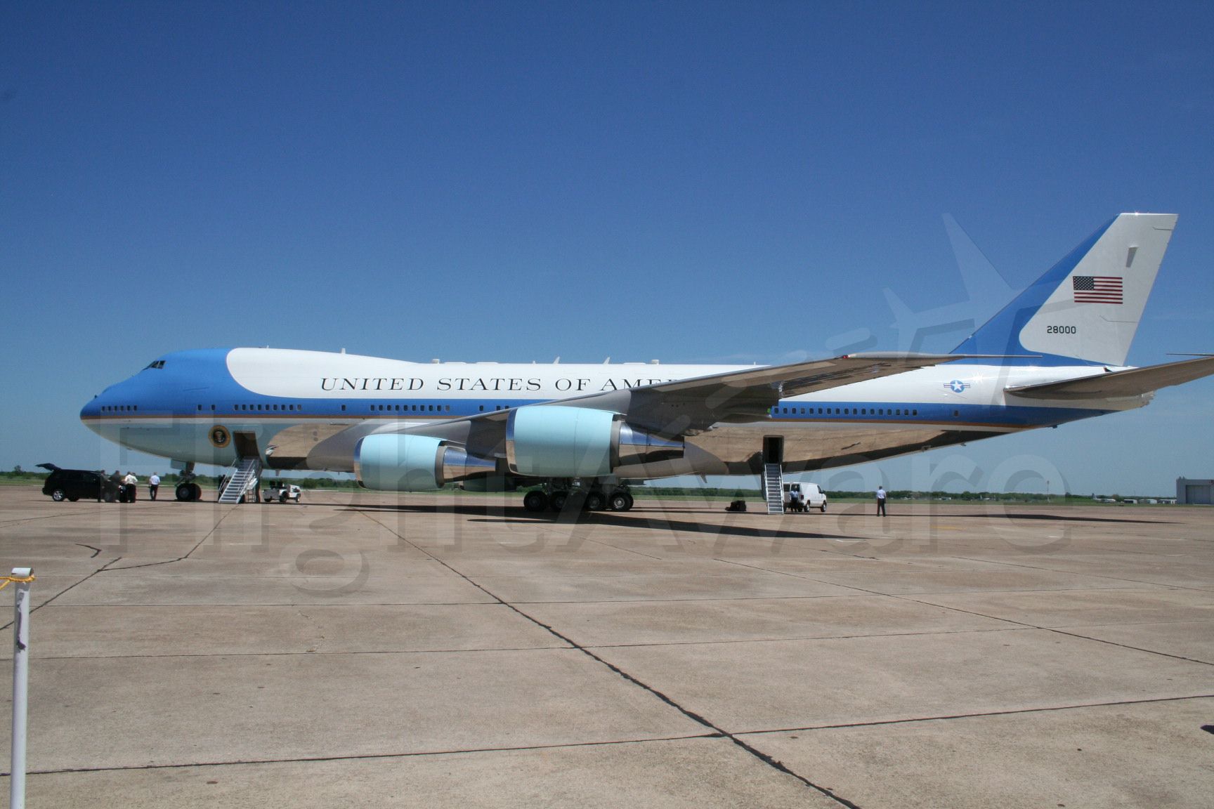 Boeing 747-200 (N28000) - TSTC WACO