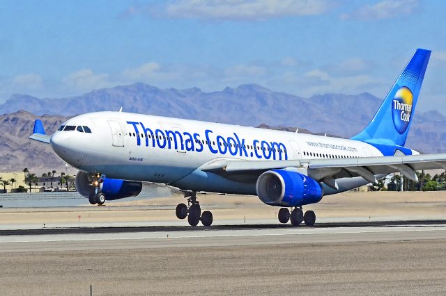 Airbus A330-200 (G-MDBD) - G-MDBD Thomas Cook Airlines Airbus A330-243 (cn 266)br /br /McCarran International Airport (KLAS)br /Las Vegas, Nevadabr /TDelCorobr /September 22, 2013