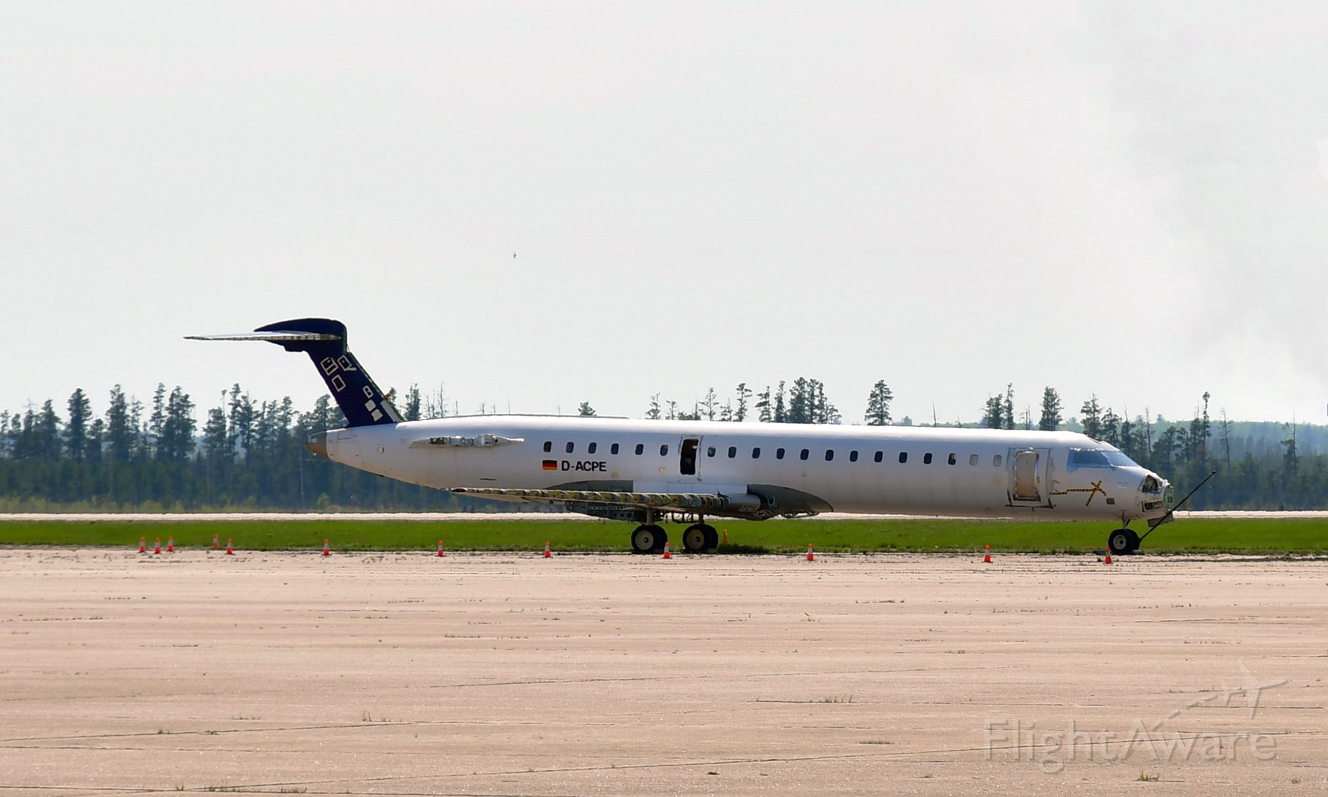 Canadair Regional Jet CRJ-700 (D-ACPE) - Lufthansa CityLine Bombardier CRJ-701ER D-ACPE in Marquette, MI