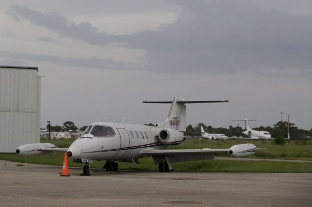 Learjet 25 (N4447P) - Retired Lear Jet 25 at KFPR August 2020