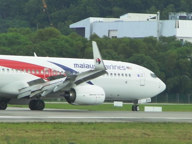 Boeing 737-800 (9M-MXV) - Arriving Penang from Kuala Lumpur