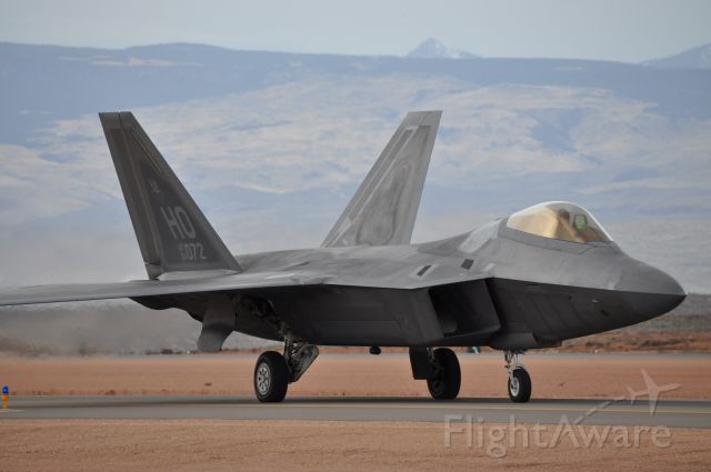 Lockheed F-22 Raptor — - Thunder Over Utah Airshow - 2012