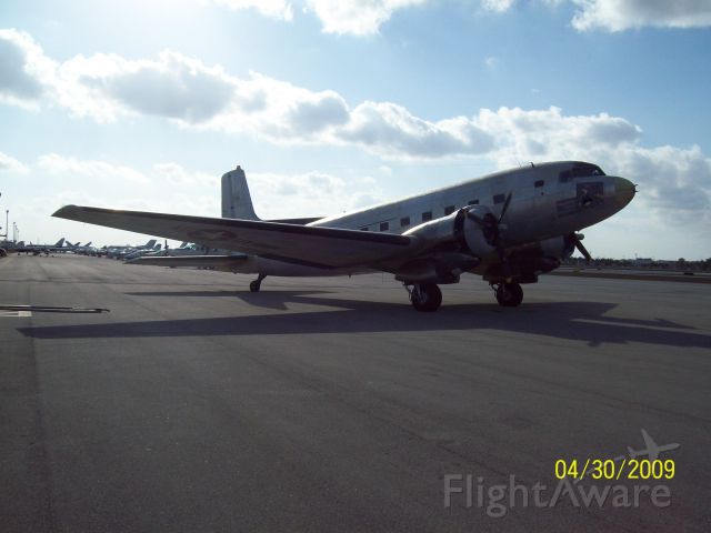 Douglas VC-117 (N99857) - Parked at KTMB enroute Alaska
