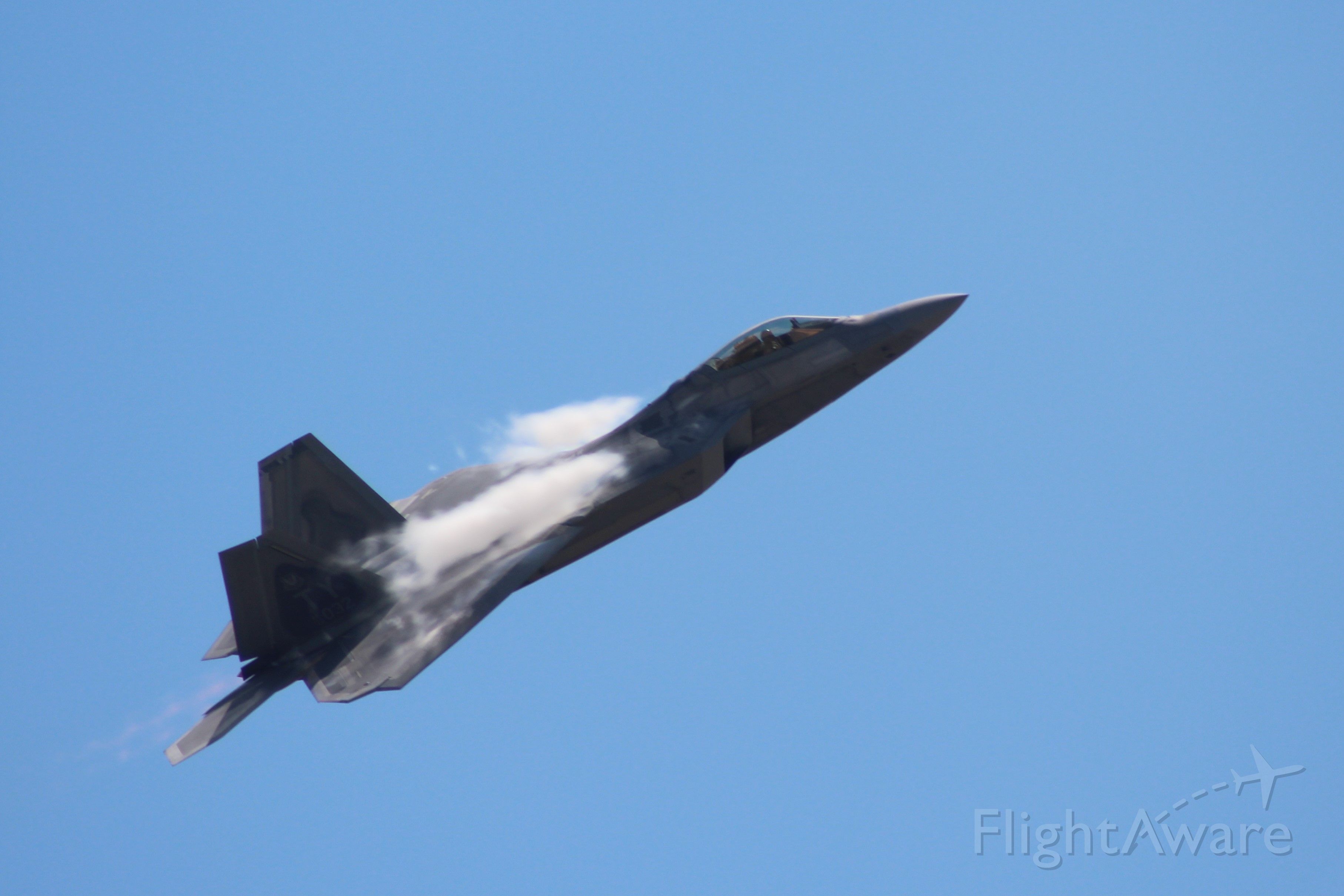 Lockheed F-22 Raptor — - Friday Practice day for Raptor Demo 