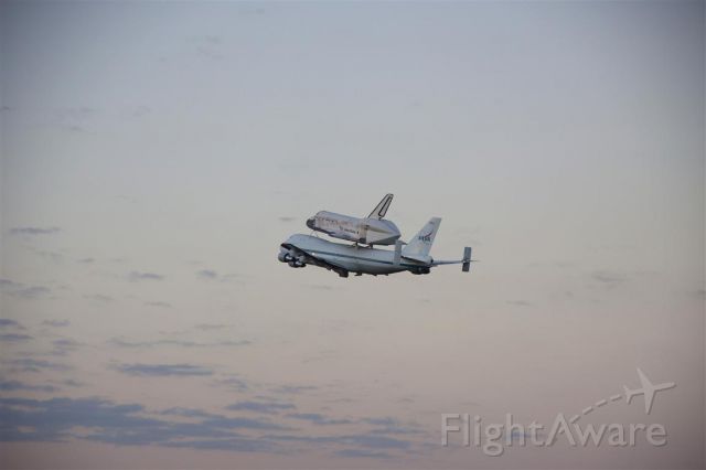 Boeing Shuttle Carrier (NASA905) - Ferry flight of OV103 to her permanent home at the Smithsonian.