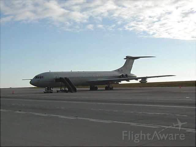 VICKERS VC-10 (ZD241) - A RAF VC-10 Tanker visiting Denver in 2002 after escorting fighters to Nevada for Red Flag.