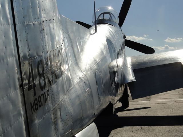 — — - Glamour shot of Tom Reilly's NAA XP-82 Twin Mustang