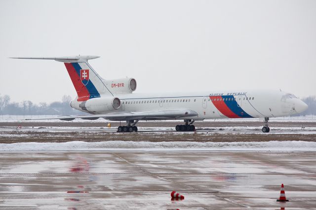 OM-BYR — - Tupolev Tu-154 Mbr /Slovakia - Government Flying Servicebr /Slovakia: Bratislava - M.R. Stefanik Ivanka(BTS LZIB)