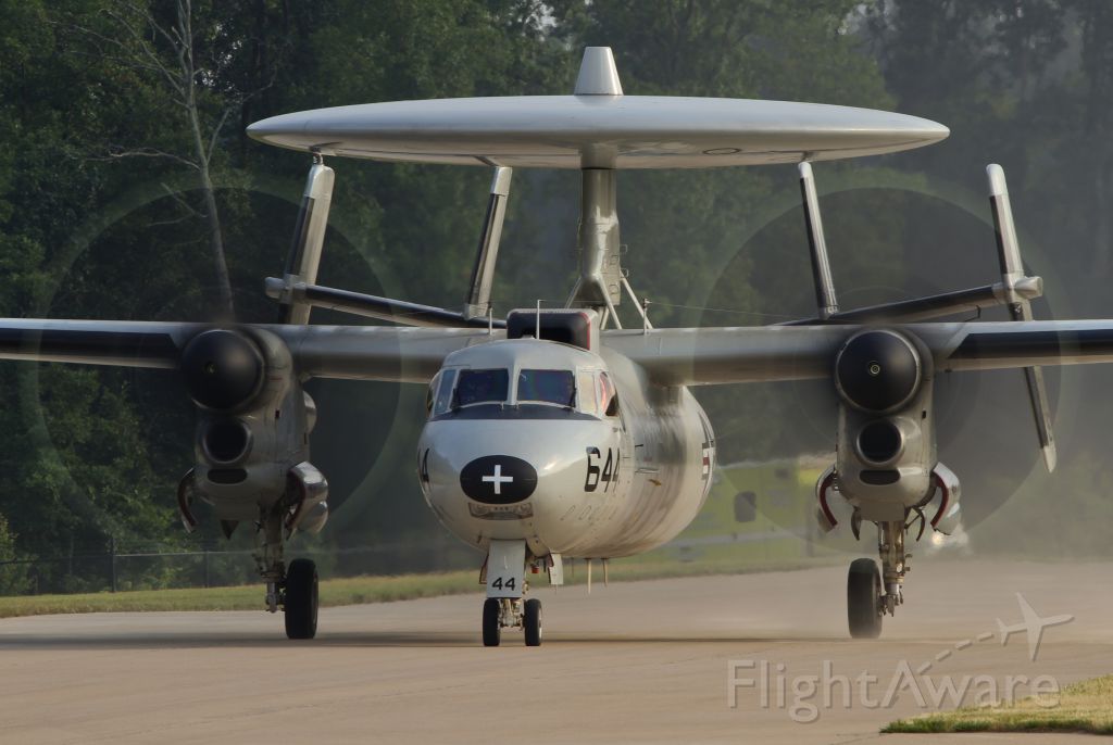 16-5295 — - E-2C Hawkeye arriving in the morning for the static military display at the 7th Annual Become a Pilot day at the Steven F. Udvar-Hazy National Air and Space Museum.
