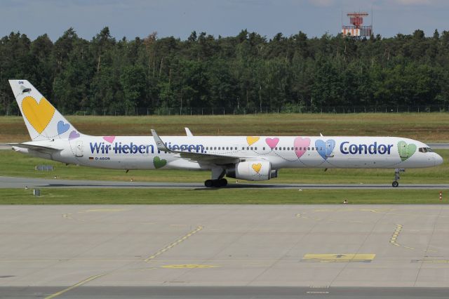 BOEING 757-300 (D-ABON) - Arrived from PMI, 30. May 2022