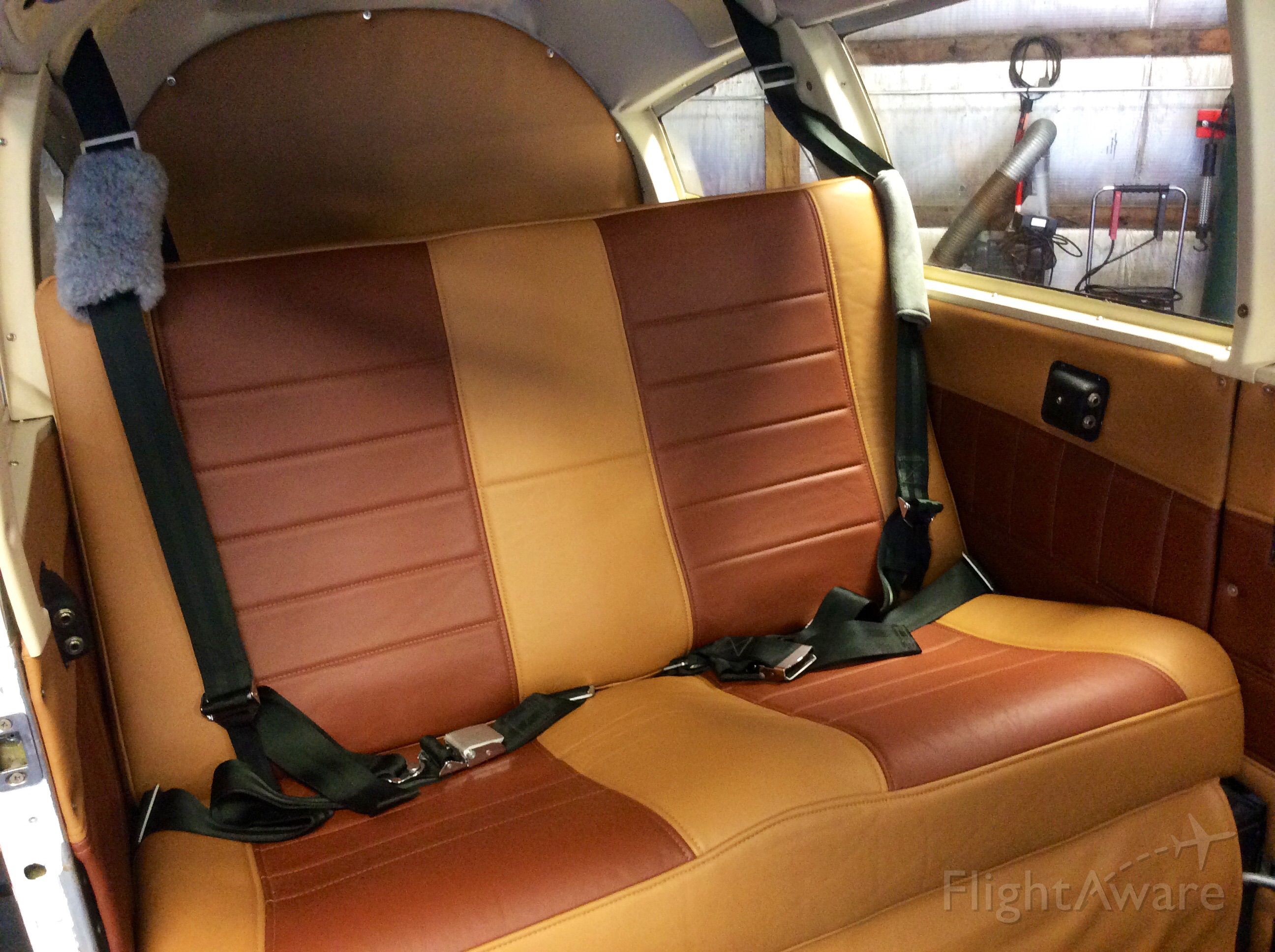 Piper Cherokee Arrow (N65KF) - New Leather going in.