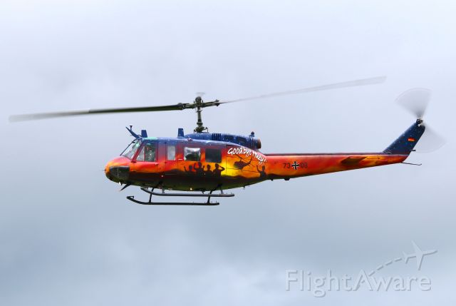 GAF7308 — - Special "Goodbye Huey"-livery for the last days of the German UH-1D.